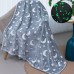Плед, що світиться в темряві, плюшеве покривало Blanket kids Magic Star 150х100 см флісова ковдра. Колір: сірий Плед, що світиться в темряві, плюшеве покривало Blanket kids Magic Star 150х100 см флісова ковдра. Колір: сірий