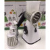 Овочерізка мультислайсер Tabletop Drum Grater Kitchen Master Терка для овочів та фруктів 3 насадки. Колір: білий Овочерізка мультислайсер Tabletop Drum Grater Kitchen Master Терка для овочів та фруктів 3 насадки. Колір: білий