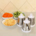 Овочерізка мультислайсер Tabletop Drum Grater Kitchen Master Терка для овочів та фруктів 3 насадки. Колір: білий Овочерізка мультислайсер Tabletop Drum Grater Kitchen Master Терка для овочів та фруктів 3 насадки. Колір: білий