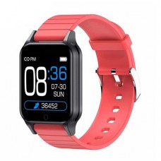 Смарт годинник Smart Watch T96 стильний із захистом від вологи та пилу з вимірюванням температура тіла. Колір: червоний Смарт годинник Smart Watch T96 стильний із захистом від вологи та пилу з вимірюванням температура тіла. Колір: червоний