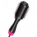 Фен Щітка гребінець 3в1 One step Hair Dryer 1000 Вт 3 режими випрямляч для укладання волосся стайлер з функцією іонізації