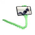 Гнучкий тримач для телефону з універсальними присосками Cute Worm Lazy Holder. Колір: зелений Гнучкий тримач для телефону з універсальними присосками Cute Worm Lazy Holder. Колір: зелений