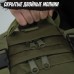 Рюкзак тактичний 55л із 3 підсумками! Якісний штурмовий для походу та подорожей великий наплічник баул