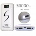 Портативне мобільне заряджання Power Bank 30000/9600mAh UKC, Умб зарядне power bank. Колір: білий Портативне мобільне заряджання Power Bank 30000/9600mAh UKC, Умб зарядне power bank. Колір: білий