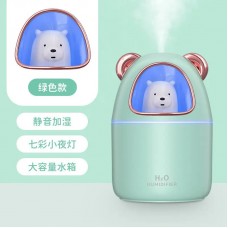 Зволожувач повітря Bear Humidifier H2O USB ведмежа на 300мл, для дитячої кімнати. Колір: зелений Зволожувач повітря Bear Humidifier H2O USB ведмежа на 300мл, для дитячої кімнати. Колір: зелений