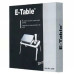 Складаний столик для ноутбука LD-09 E-Table, столик з охолодженням 2 USB кулера