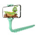 Гнучкий тримач для телефону з універсальними присосками Cute Worm Lazy Holder. Колір блакитний Гнучкий тримач для телефону з універсальними присосками Cute Worm Lazy Holder. Колір блакитний