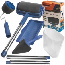 Набір для фарбування стін стелі підлоги валик з резервуаром Paint Roller 5 в 1 Набір для фарбування стін стелі підлоги валик з резервуаром Paint Roller 5 в 1