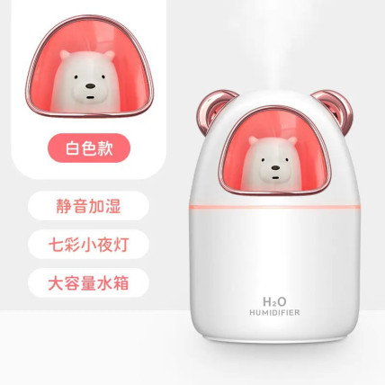 Зволожувач повітря Bear Humidifier H2O USB ведмежа на 300мл. Колір: білий Зволожувач повітря Bear Humidifier H2O USB ведмежа на 300мл. Колір: білий