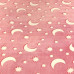 Плед, що світиться в темряві, плюшеве покривало Blanket kids Magic Star 150х100 см флісова ковдра. Колір: рожевий