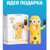Дозатор зубної пасти Міньйон з тримачем для щіток Дозатор зубної пасти Міньйон з тримачем для щіток