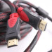 Кабель HDMI - HDMI 10m посилений в обмотці 10м шнур Кабель HDMI - HDMI 10m посилений в обмотці 10м шнур