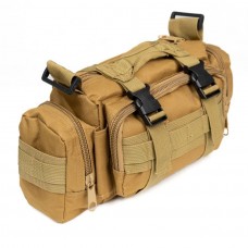 Сумка - підсумк тактична поясна Tactical військова, сумка нагрудна з ременем на плече 5 літрів кордура Сумка - підсумк тактична поясна Tactical військова, сумка нагрудна з ременем на плече 5 літрів кордура