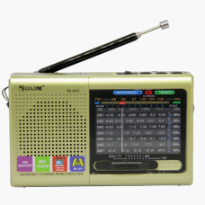 Портативна стовпчик радіо MP3 USB Golon RX-6622. Колір: золотий Портативна стовпчик радіо MP3 USB Golon RX-6622. Колір: золотий