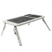 Складаний столик для ноутбука LD-09 E-Table, столик з охолодженням 2 USB кулера