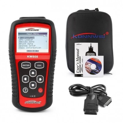 Автомобільний діагностичний сканер Konnwei KW808 OBD II/EOBD Автомобільний діагностичний сканер Konnwei KW808 OBD II/EOBD