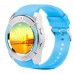 Розумний смарт-годинник Smart Watch V8. Колір: синій