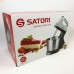 Міксер Satori SM-1920-GR, міксер 2в1, міксер 7 швидкостей, міксер планетарний комбайн, кухонний міксер Міксер Satori SM-1920-GR, міксер 2в1, міксер 7 швидкостей, міксер планетарний комбайн, кухонний міксер