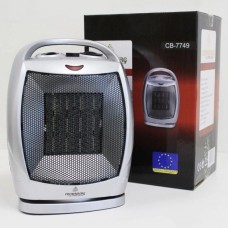 Обігрівач керамічний тепловентилятор Crownberg CB-7749 з таймером, вітродуйка електрична Обігрівач керамічний тепловентилятор Crownberg CB-7749 з таймером, вітродуйка електрична