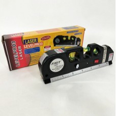 Лазерний рівень Laser Level Pro 3 з вбудованою рулеткою Лазерний рівень Laser Level Pro 3 з вбудованою рулеткою