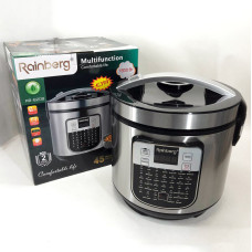 Мультиварка пароварка Rainberg RB-6209 45 програм 6 л 1000W, Сенсорна мультиварка рисоварка Мультиварка пароварка Rainberg RB-6209 45 програм 6 л 1000W, Сенсорна мультиварка рисоварка
