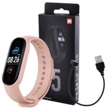 Смарт браслет M5 Smart Bracelet Фітнес трекер Watch Bluetooth. Колір рожевий Смарт браслет M5 Smart Bracelet Фітнес трекер Watch Bluetooth. Колір рожевий