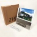 Електронний дротовий настільний цифровий годинник DS-6608 з фоторамкою, зелене підсвічування. Колір: білий Електронний дротовий настільний цифровий годинник DS-6608 з фоторамкою, зелене підсвічування. Колір: білий