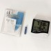 Термогігрометр Generic HTC-1 години будильник метеостанція Термогігрометр Generic HTC-1 години будильник метеостанція
