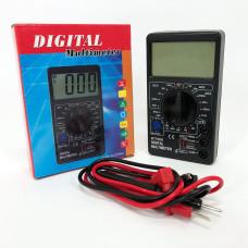Цифровий мультиметр Digital Tech DT700D великий дисплей (зі звуком), мультиметр із захистом Цифровий мультиметр Digital Tech DT700D великий дисплей (зі звуком), мультиметр із захистом