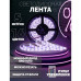 Світлодіодна стрічка SMD 5050 RGB LED 5 м IP65 з пультом та блоком живлення USB, 5м, Стрічка світлодіодна 5050