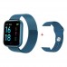 Smart Watch T80S, два браслети, температура тіла, тиск, оксиметр. Колір: синій Smart Watch T80S, два браслети, температура тіла, тиск, оксиметр. Колір: синій