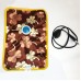 Електрогрілка універсальна грілка електрична 26х18х5 см. Колір: коричневий Електрогрілка універсальна грілка електрична 26х18х5 см. Колір: коричневий