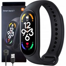 Фітнес браслет FitPro Smart Band M7 (смарт часи, пульсоксиметр, пульс). Колір: чорний Фітнес браслет FitPro Smart Band M7 (смарт часи, пульсоксиметр, пульс). Колір: чорний