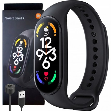 Фітнес браслет FitPro Smart Band M7 (смарт часи, пульсоксиметр, пульс). Колір: чорний Фітнес браслет FitPro Smart Band M7 (смарт часи, пульсоксиметр, пульс). Колір: чорний