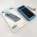 Портативний зарядний пристрій на 10000mAh, Power Bank на сонячній батареї, заряджання. Колір: синій Портативний зарядний пристрій на 10000mAh, Power Bank на сонячній батареї, заряджання. Колір: синій