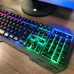 Клавіатура UKC KEYBOARD GK KW-900/4400 дротова з підсвічуванням мембранна Клавіатура UKC KEYBOARD GK KW-900/4400 дротова з підсвічуванням мембранна
