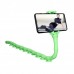 Гнучкий тримач для телефону з універсальними присосками Cute Worm Lazy Holder. Колір: зелений Гнучкий тримач для телефону з універсальними присосками Cute Worm Lazy Holder. Колір: зелений