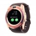 Розумні смарт-годинник Smart Watch V8. Колір: коричневый