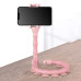Гнучкий тримач для телефону з універсальними присосками Cute Worm Lazy Holder. Колір: рожевий Гнучкий тримач для телефону з універсальними присосками Cute Worm Lazy Holder. Колір: рожевий