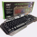 Клавіатура UKC KEYBOARD GK KW-900/4400 дротова з підсвічуванням мембранна Клавіатура UKC KEYBOARD GK KW-900/4400 дротова з підсвічуванням мембранна