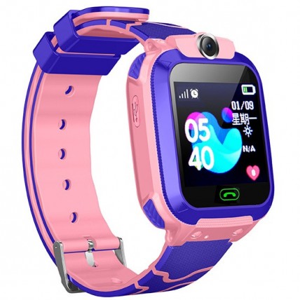 Дитячий Смарт Годинник Smart Baby Watch Q12 SIM /Bluetooth /LBS/GPS. Колір: рожевий Дитячий Смарт Годинник Smart Baby Watch Q12 SIM /Bluetooth /LBS/GPS. Колір: рожевий