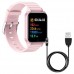 Смарт годинник Smart Watch T96 стильний із захистом від вологи та пилу з вимірюванням температура тіла. Колір: рожевий Смарт годинник Smart Watch T96 стильний із захистом від вологи та пилу з вимірюванням температура тіла. Колір: рожевий