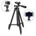Штатив для телефону та фотоапарата Tripod 3120 PRO портативний трипод 0,35-1.02м висота. Колір: чорний Штатив для телефону та фотоапарата Tripod 3120 PRO портативний трипод 0,35-1.02м висота. Колір: чорний