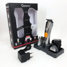 Набір для стрижки Pro Gemei (GM-580) тример 7в1 для стрижки волосся гоління бороди для носа та вух стайлер Набір для стрижки Pro Gemei (GM-580) тример 7в1 для стрижки волосся гоління бороди для носа та вух стайлер